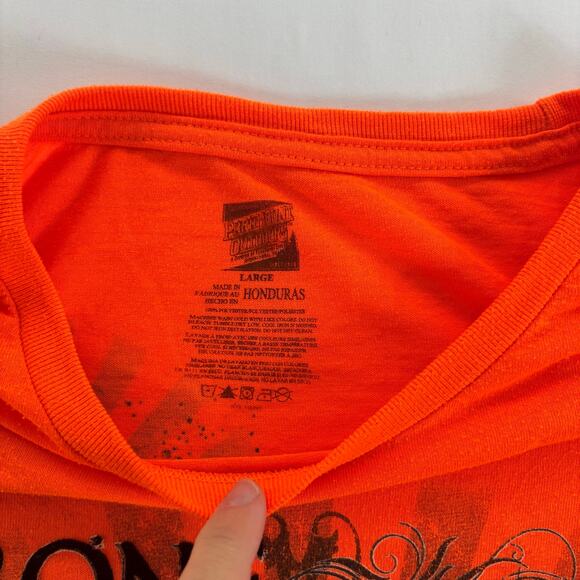 Vintage y2k Bone Collector Men Large Skull Goth Grunge Hunting Long Sleeve Shirt - Picture 7 of 8